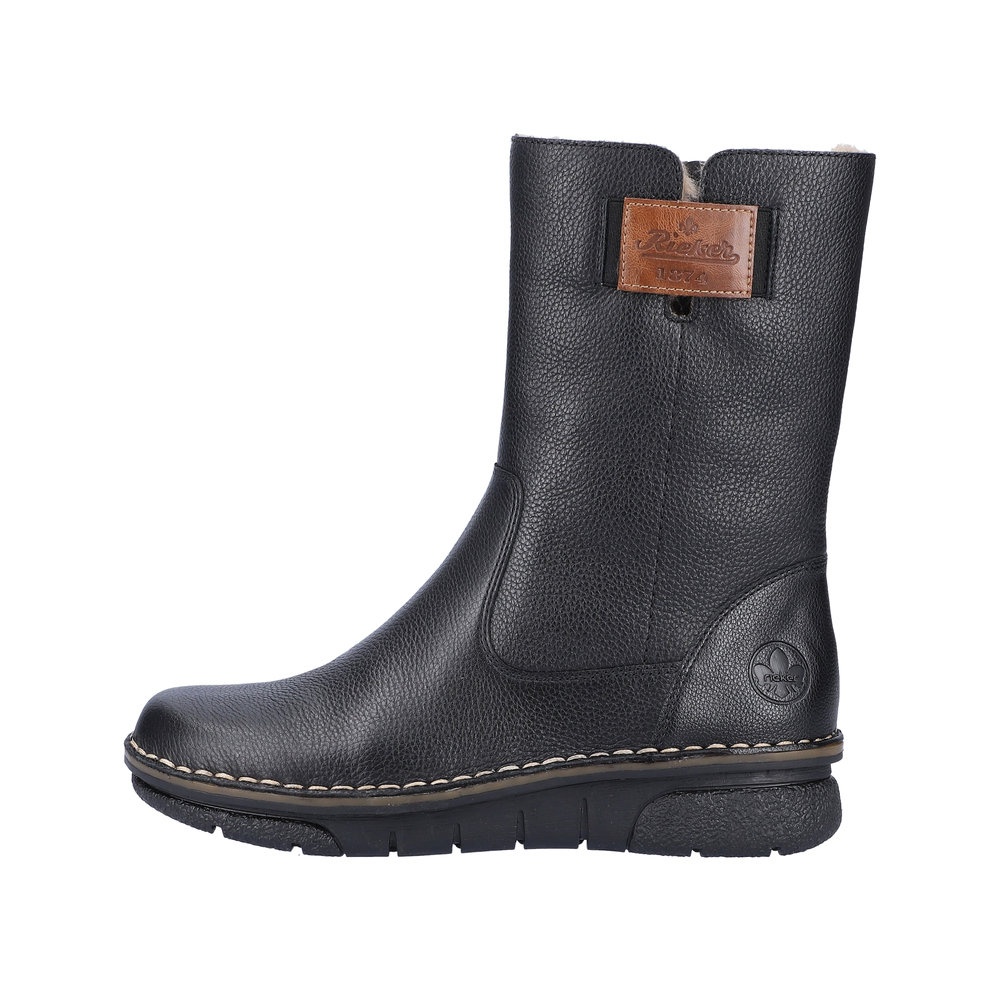Cizme dama piele naturala 73350-00 negru