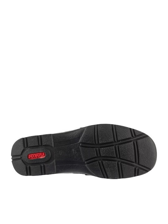 Ghete barbati din material sintetic Rieker 05370-00 negru