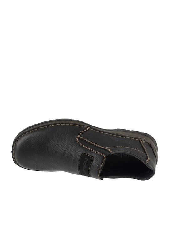 Ghete barbati din material sintetic Rieker 05370-00 negru