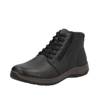 Ghete barbati din piele naturala Rieker 03652-00 negru