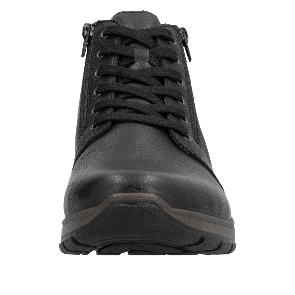 Ghete barbati din piele naturala Rieker 03652-00 negru