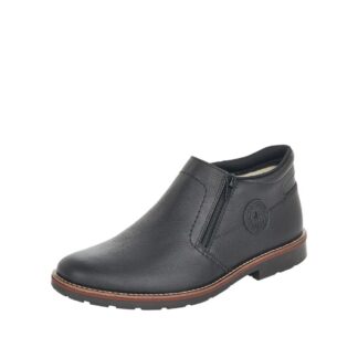 Ghete barbati din piele naturala Rieker 15399-00 negru