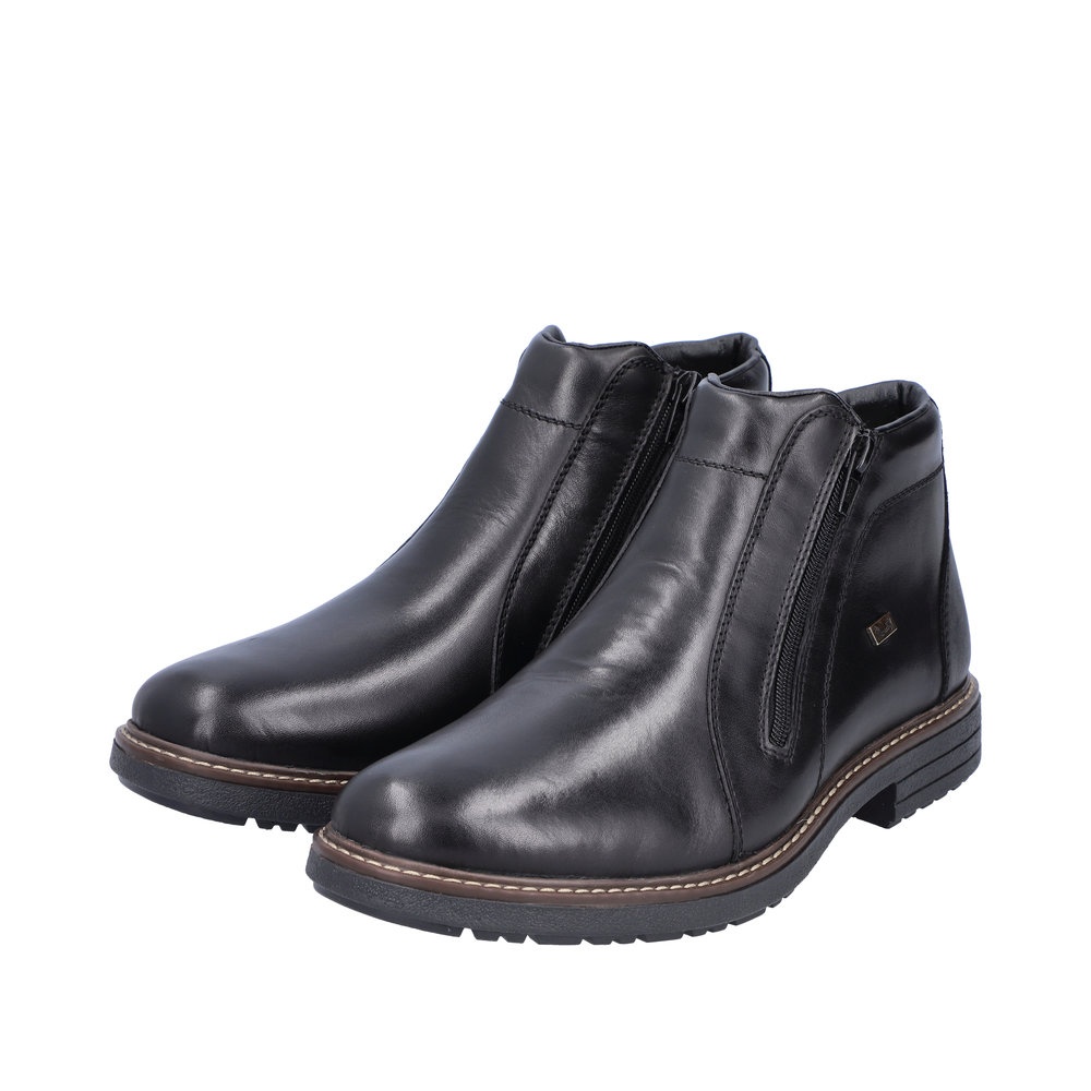 Ghete barbati piele naturala 33160-00 negru
