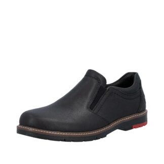 Pantofi barbati casual din piele naturala Rieker 10558-00 negru