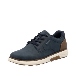 Pantofi batbati casual din material sintetic Rieker B3317-14 beumarin
