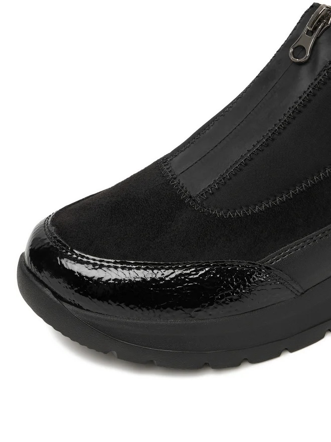 Pantofi dama casual din material textil Remonte D2V01-04 negru