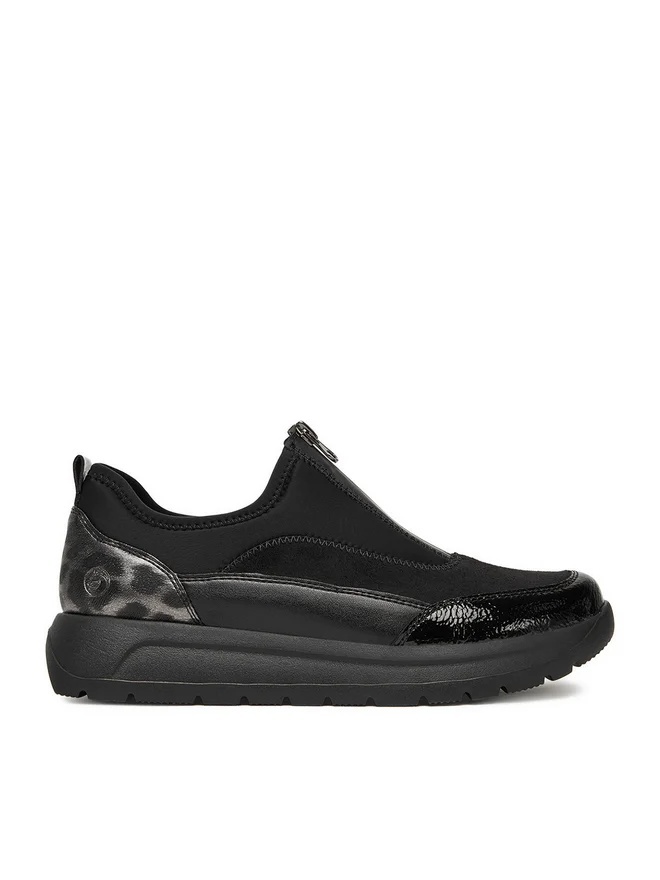 Pantofi dama casual din material textil Remonte D2V01-04 negru