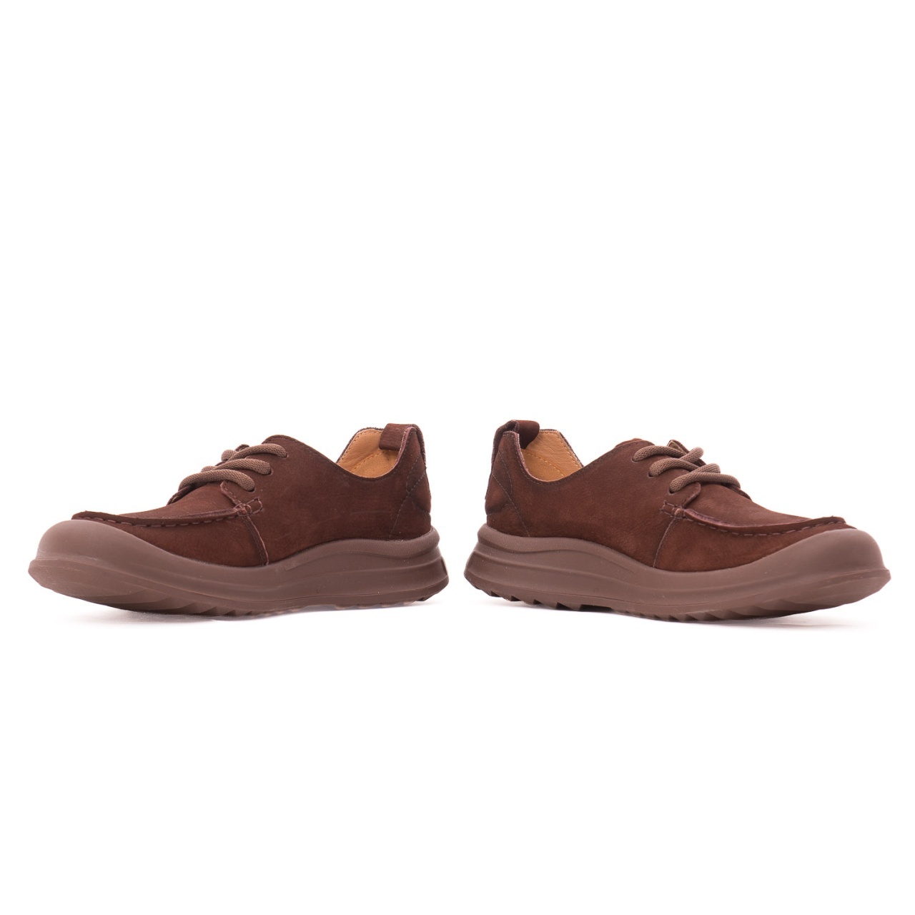 Pantofi dama casual din piele naturala Feeling 1083 maro