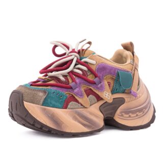 Pantofi dama sport din piele mix Gryxx 1SW90001B 15-Z multicolor