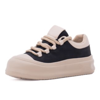 Pantofi dama sport din piele naturala Feeling 393105 negru