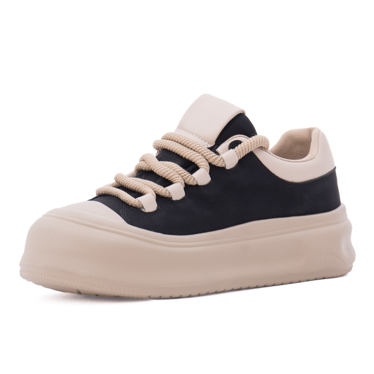 Pantofi dama sport din piele naturala Feeling 393105 negru