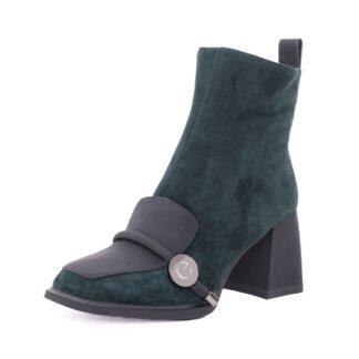 Ghete dama din piele intoarsa Epica 3V1216-S605-G5 C2-I verde