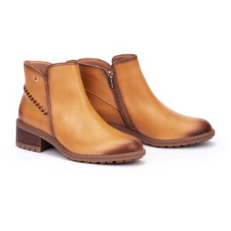 Botine dama din piele naturala Pikolinos MEDINA W0D W0D-8871 camel