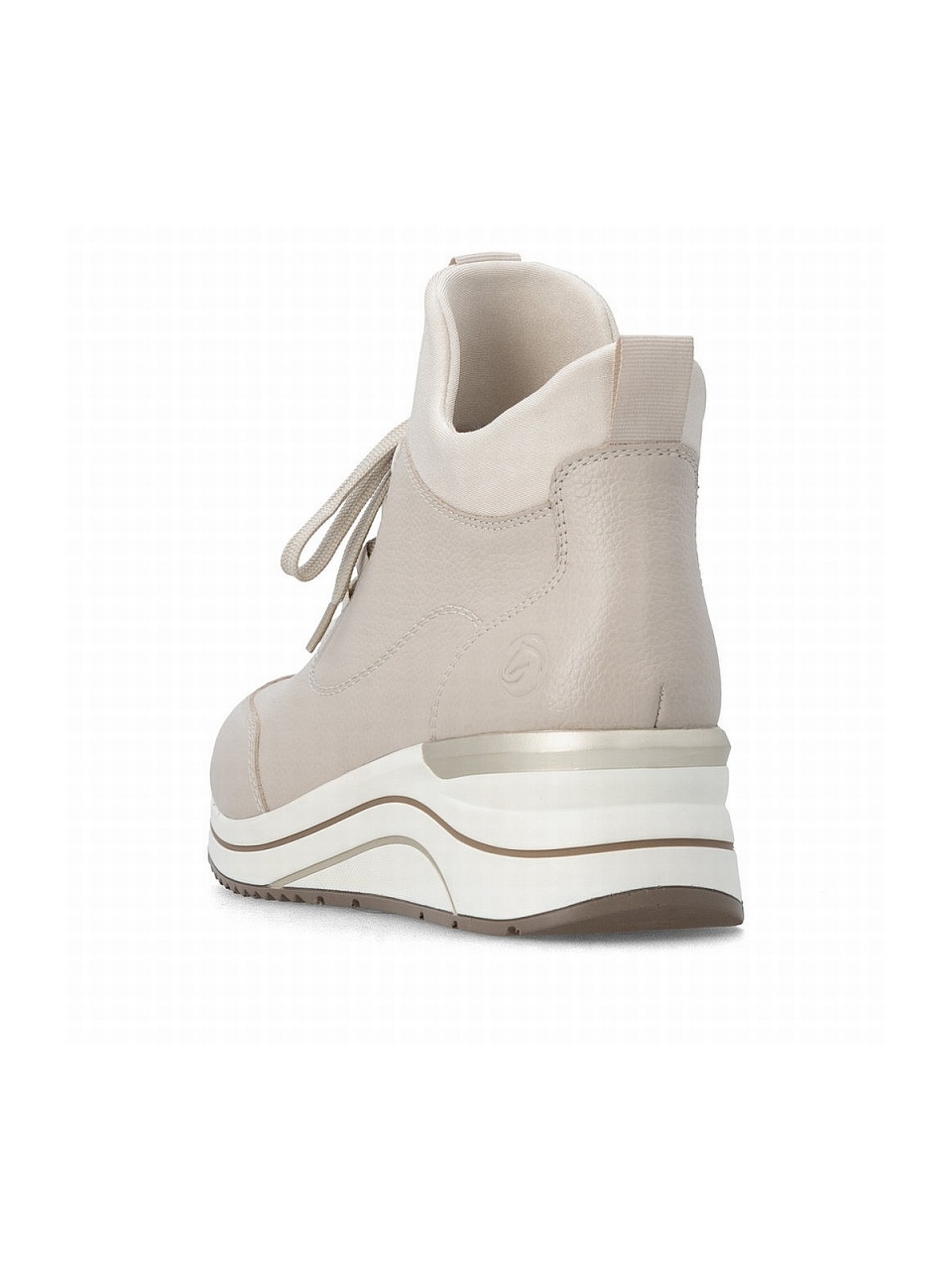 Botine dama din piele naturala Remonte D0T81-60 bej