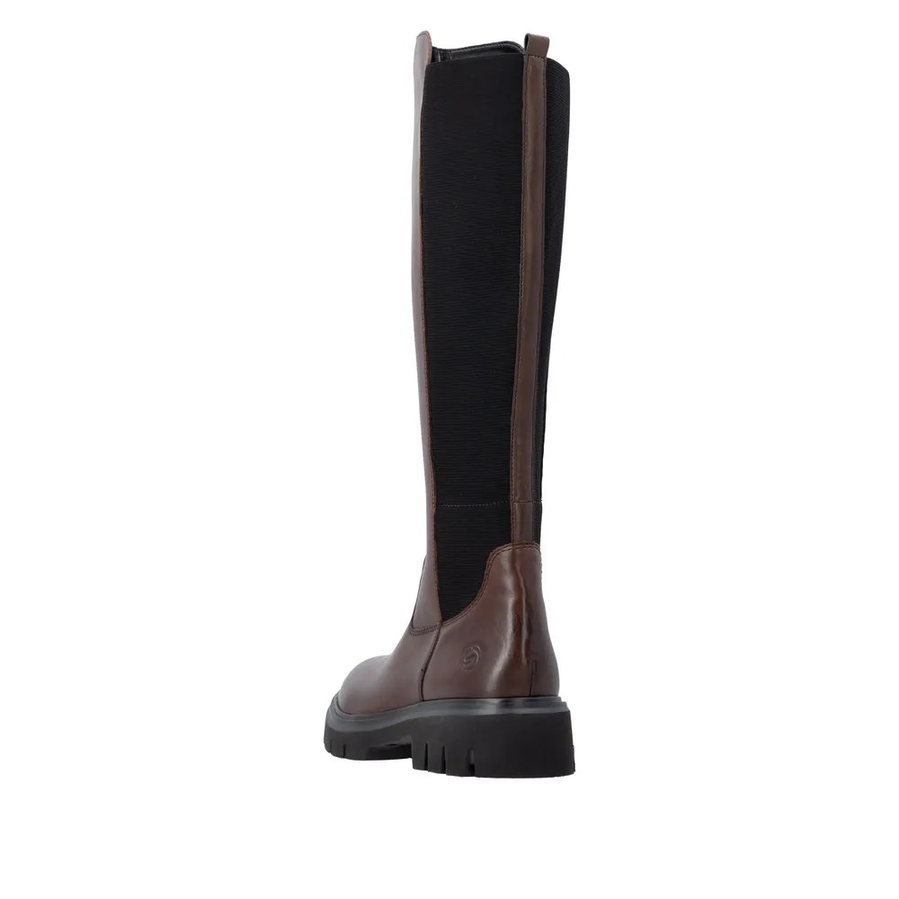 Cizme dama din piele naturala Remonte D1W77-25 maro