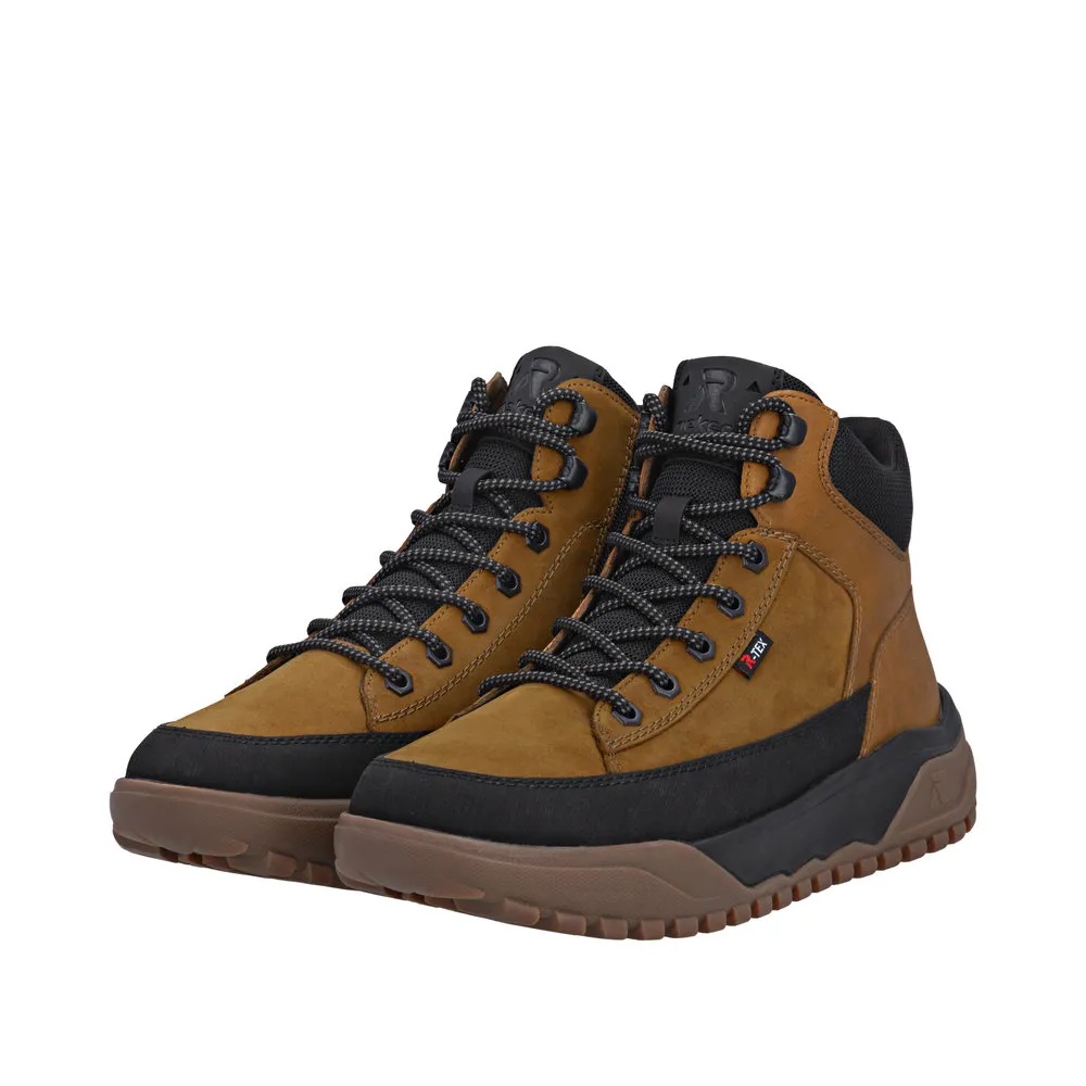 Ghete barbati din material sintetic Rieker U1571-68 galben