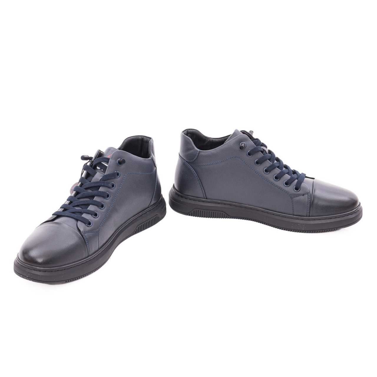 Ghete barbati din piele naturala Otter 1CJ90017B 42-N bleumarin