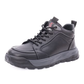 Ghete barbati din piele naturala Otter 1CJ90019A 01-N negru