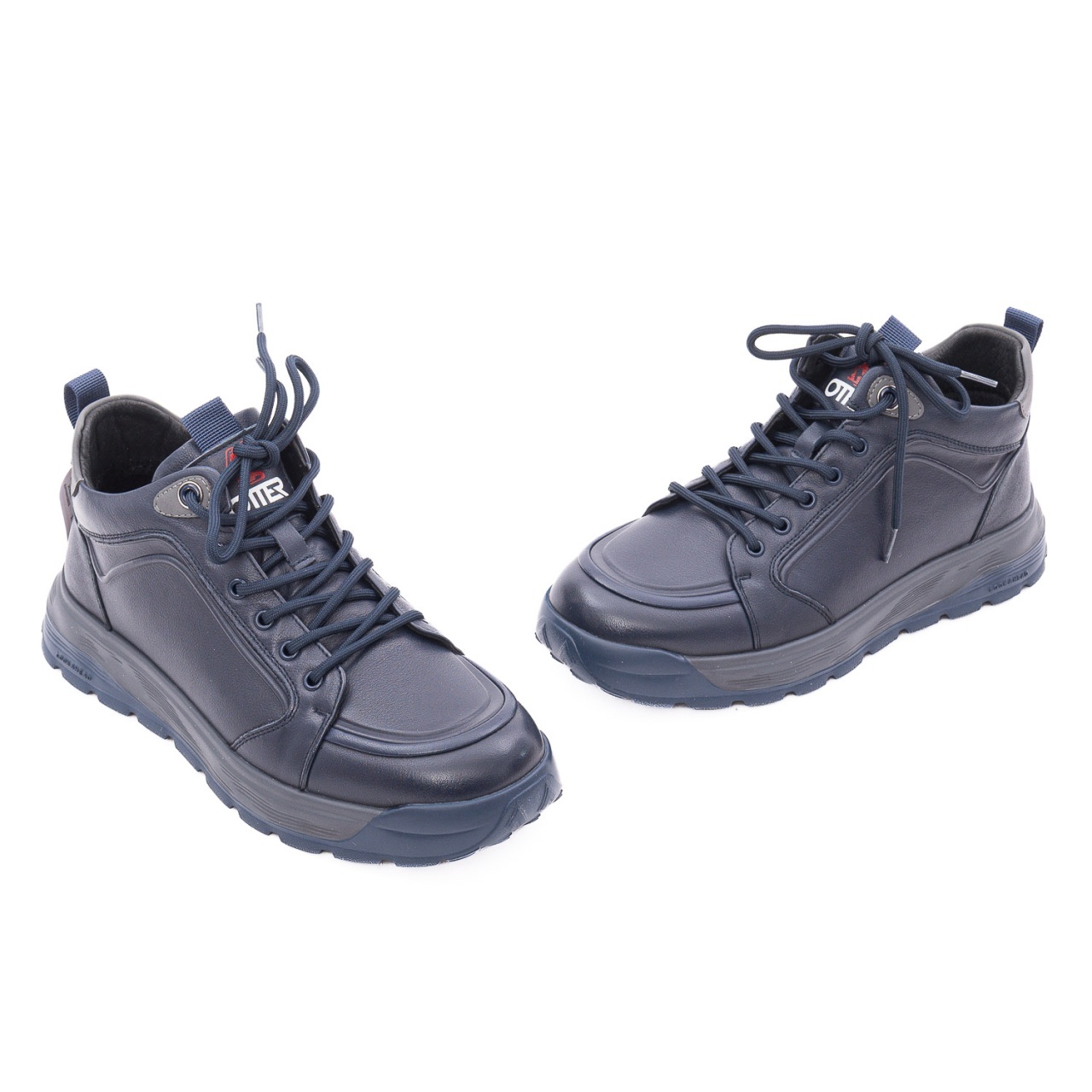 Ghete barbati din piele naturala Otter 1CJ90019B 42-N bleumarin