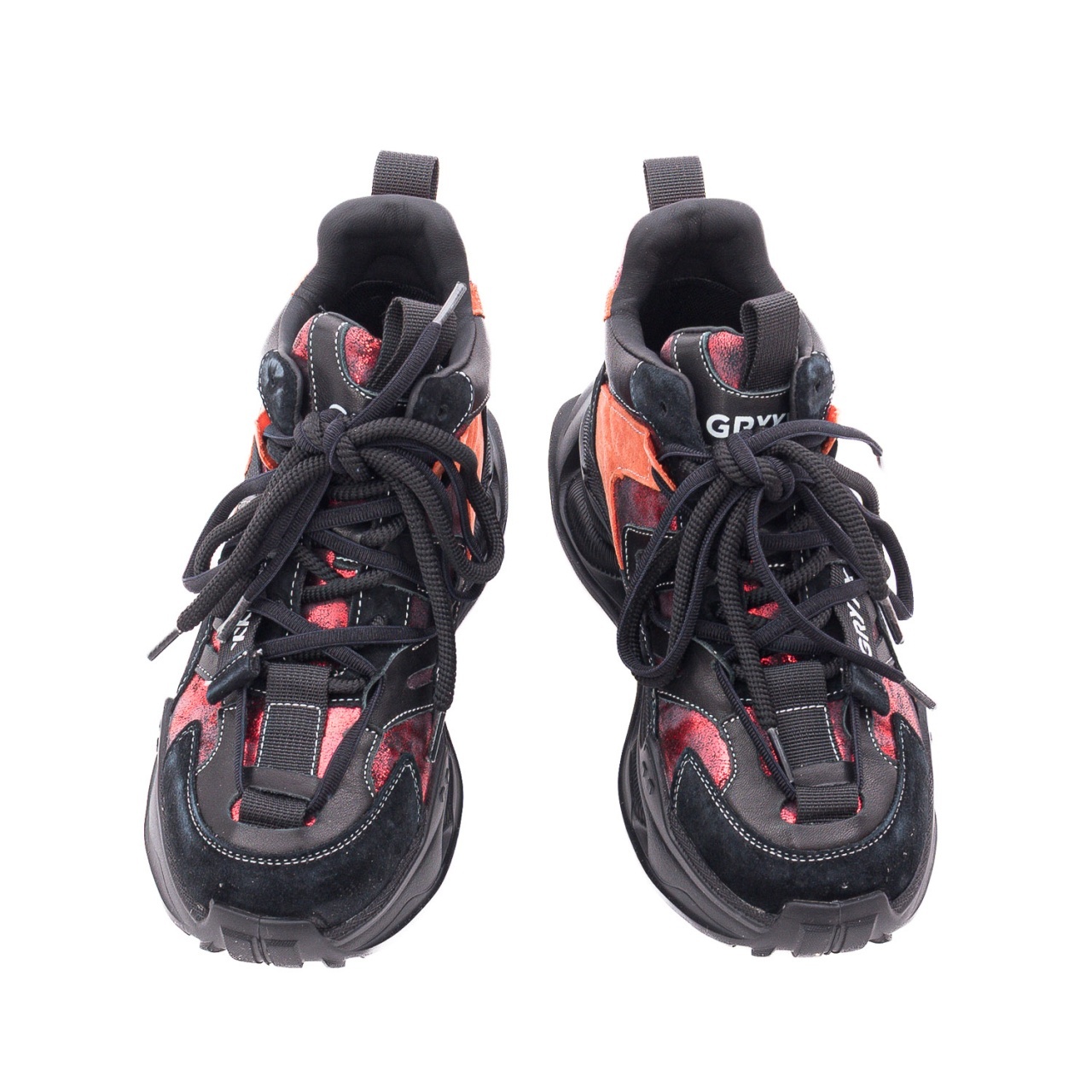 Ghete dama din piele mix Gryxx 136889A L2-Z negru diverse