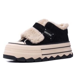 Ghete dama din piele naturala Gryxx 2624D150-3R6 01-N negru