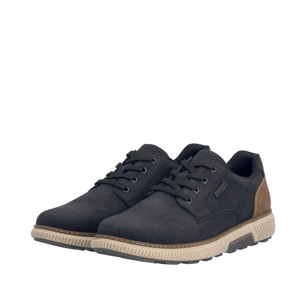Pantofi barbati casual din material sintetic Rieker B3317-00 negru