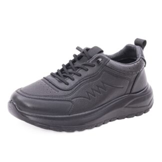 Pantofi barbati casual din piele mix Otter 2D6103 01-Z negru