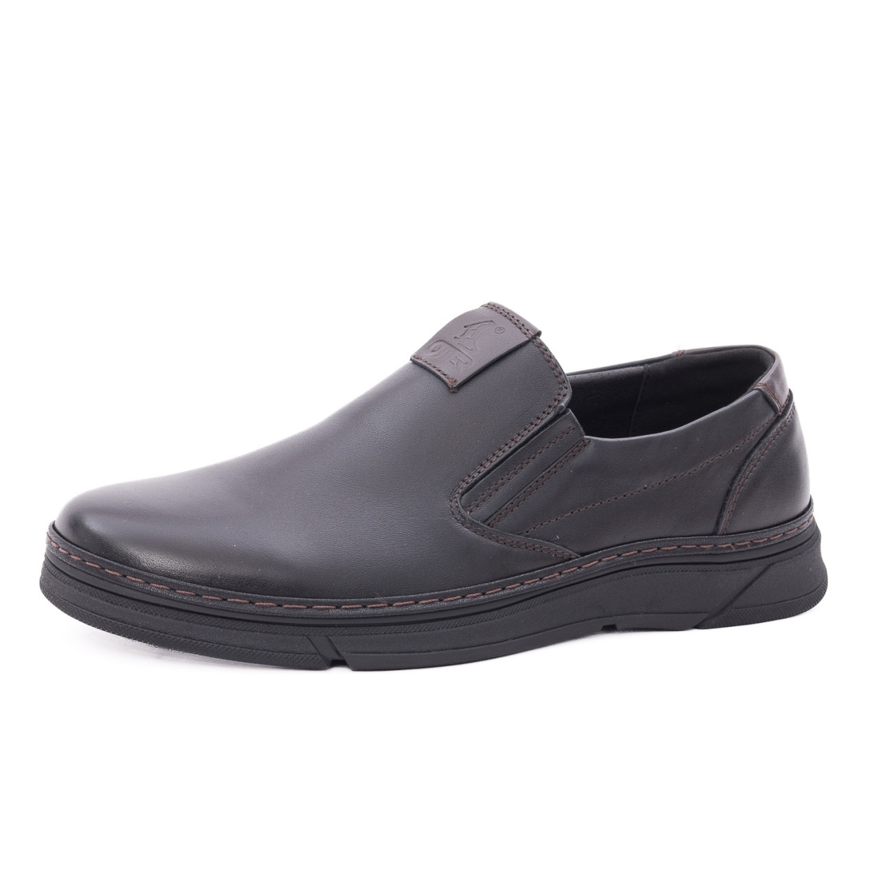 Pantofi barbati casual din piele naturala Otter 1DT90002A 01-N negru