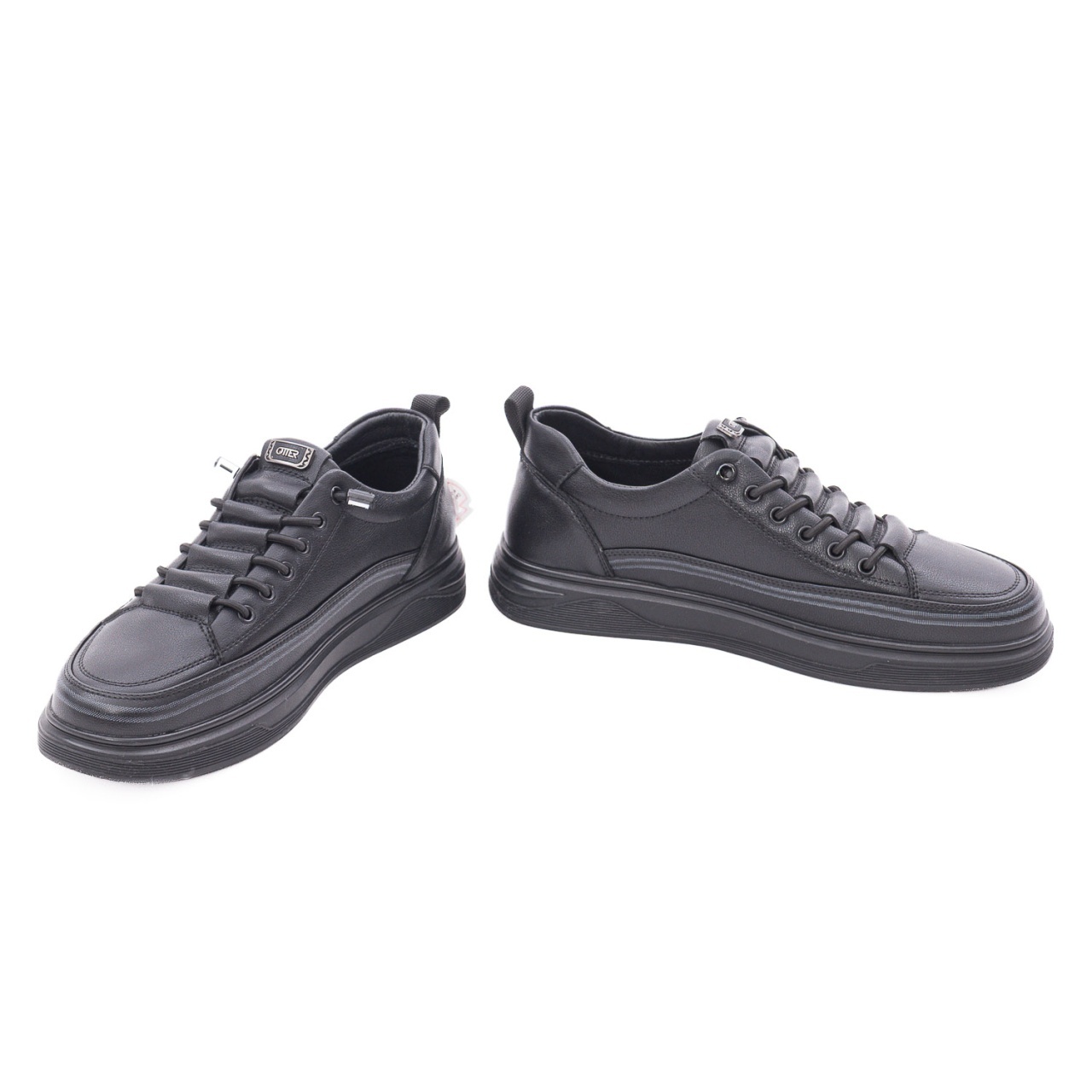 Pantofi barbati casual din piele naturala Otter 2T6106 01-N negru