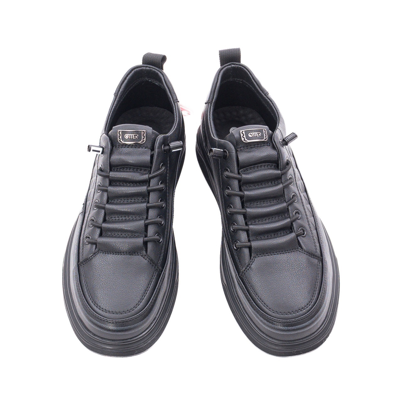 Pantofi barbati casual din piele naturala Otter 2T6106 01-N negru