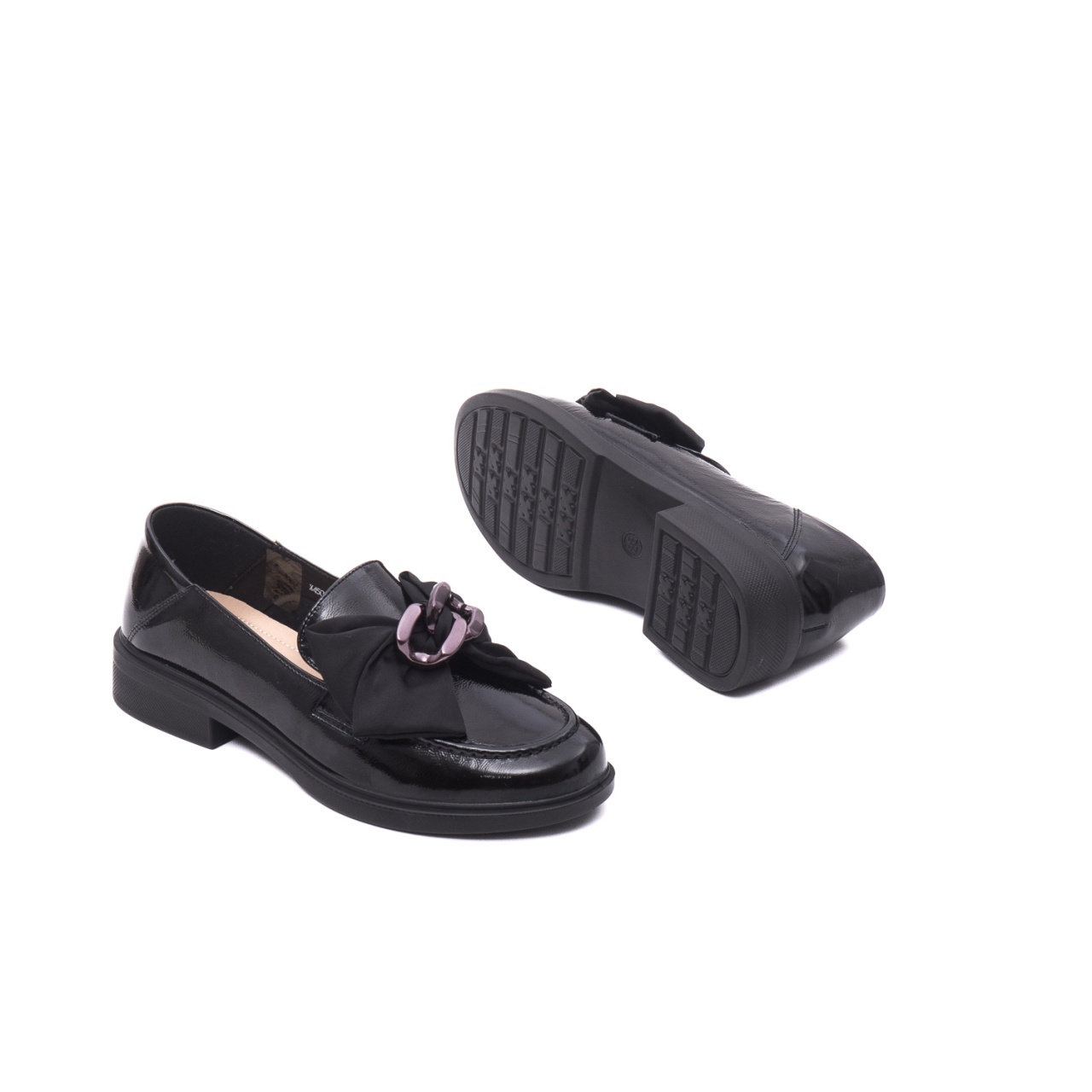 Pantofi casual dama cu toc mic PASS Collection X4X450040B 01-L