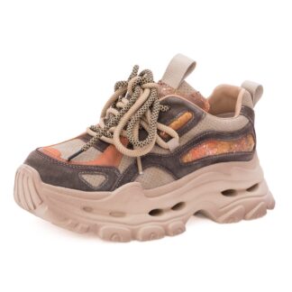 Pantofi dama sport din piele naturala Gryxx 1Y2923-1A 97-I bej diverse