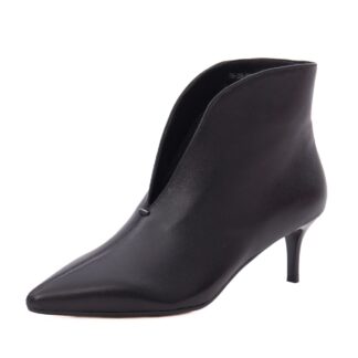 Botine dama din piele naturala Epica 3785-20B-Y335 01-N negru