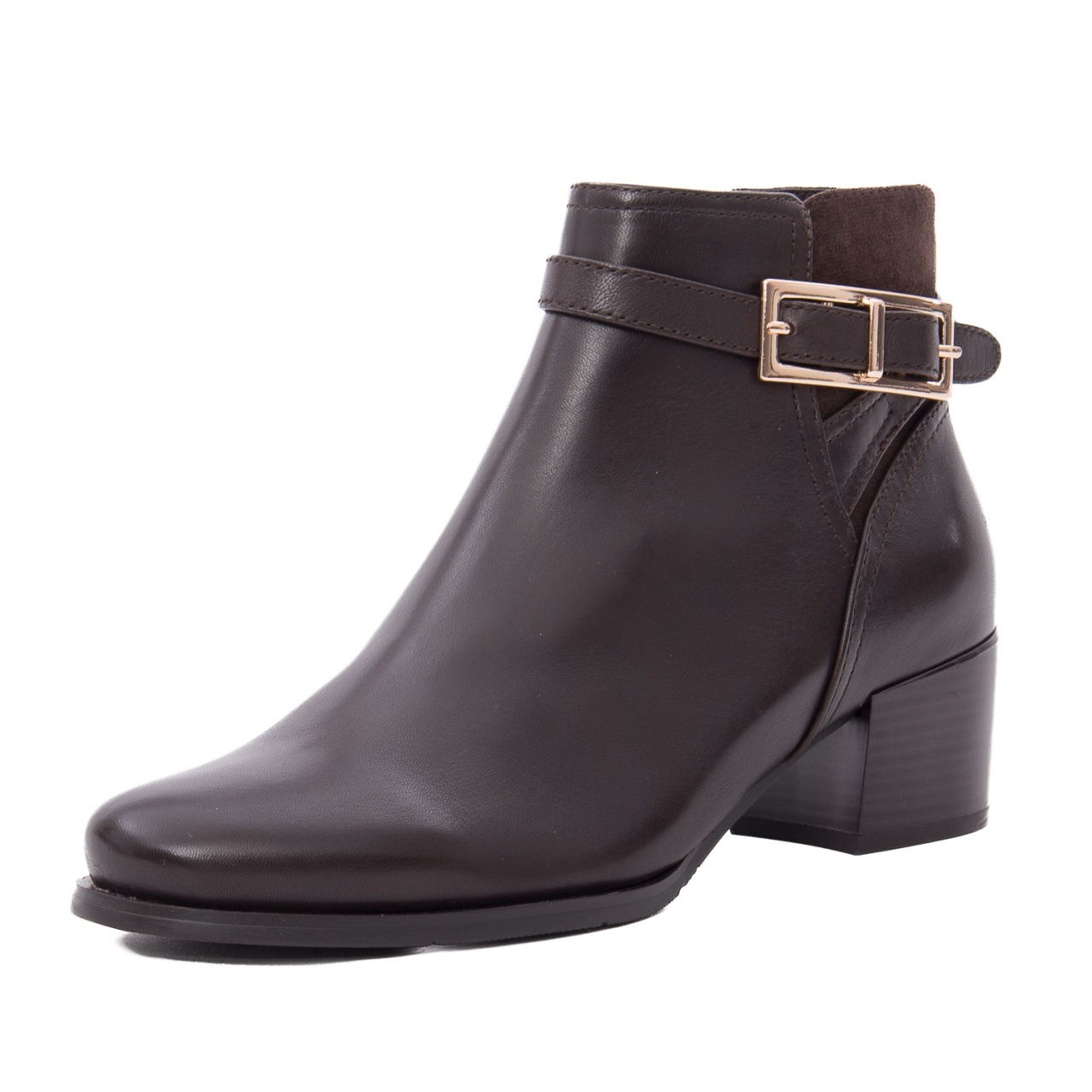 Botine dama din piele naturala Regarde le Ciel JOLENE 39 7321 CASTAGNO CHOCOLATE maro ciocolatiu