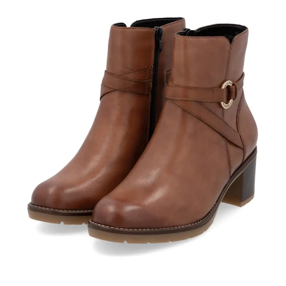 Botine dama Remonte D2A73-24 maro
