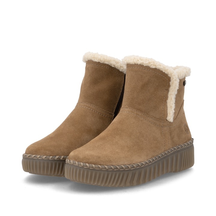 Botine dama Remonte D4A73-24 coniac