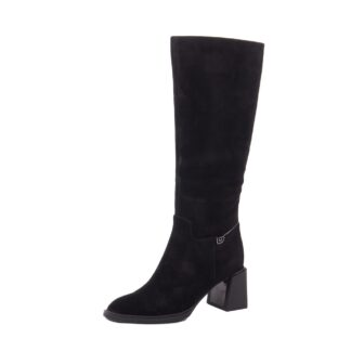 Cizme dama din piele naturala intoarsa Feeling 27-083-01 negru