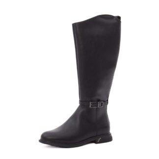 Cizme dama din piele naturala PASS Collection 1DL90033A 01-N negru