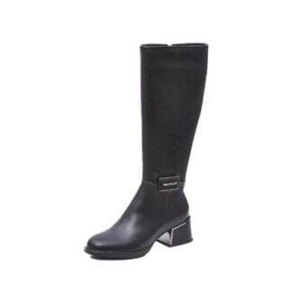 Cizme dama inalte piele naturala 323A349-61B-Epica N809 01-N