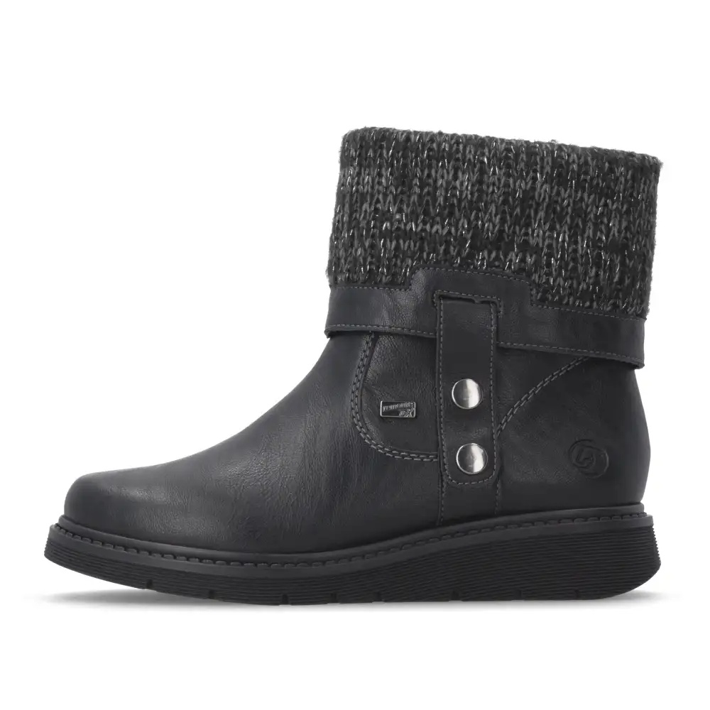 Cizme scurte dama Remonte D3976-03 negru