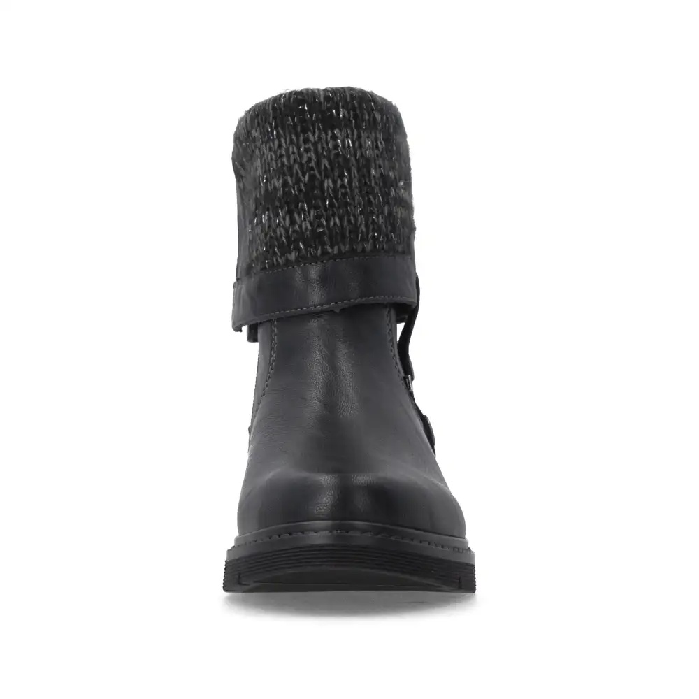 Cizme scurte dama Remonte D3976-03 negru
