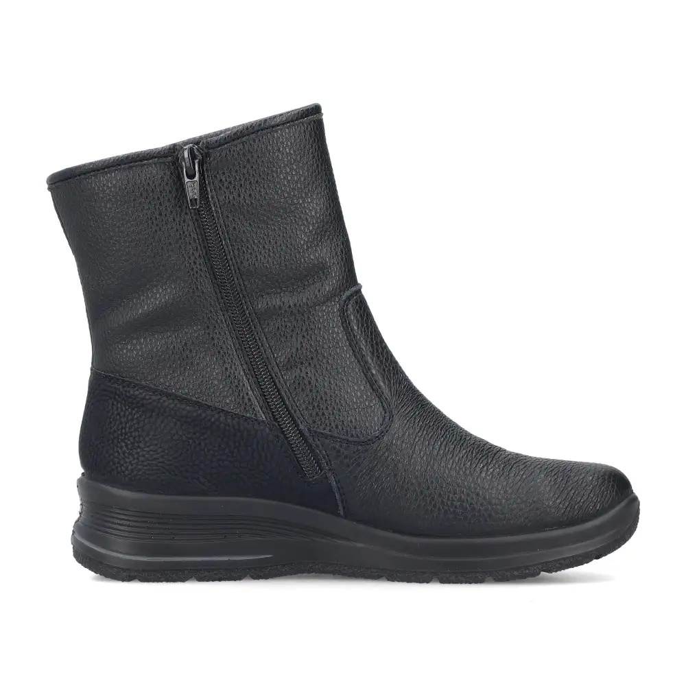 Cizme scurte dama Rieker L7760-00 negru