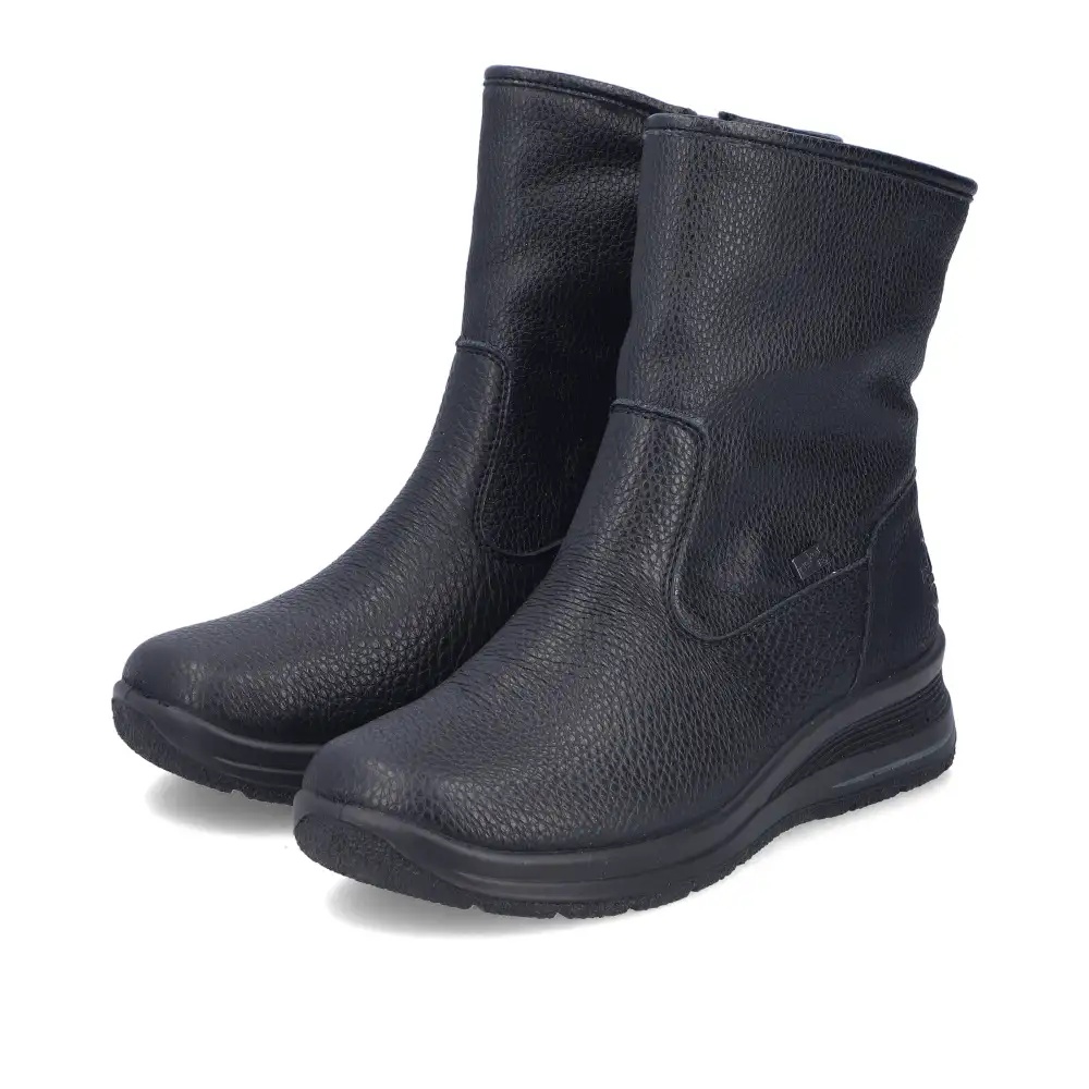 Cizme scurte dama Rieker L7760-00 negru