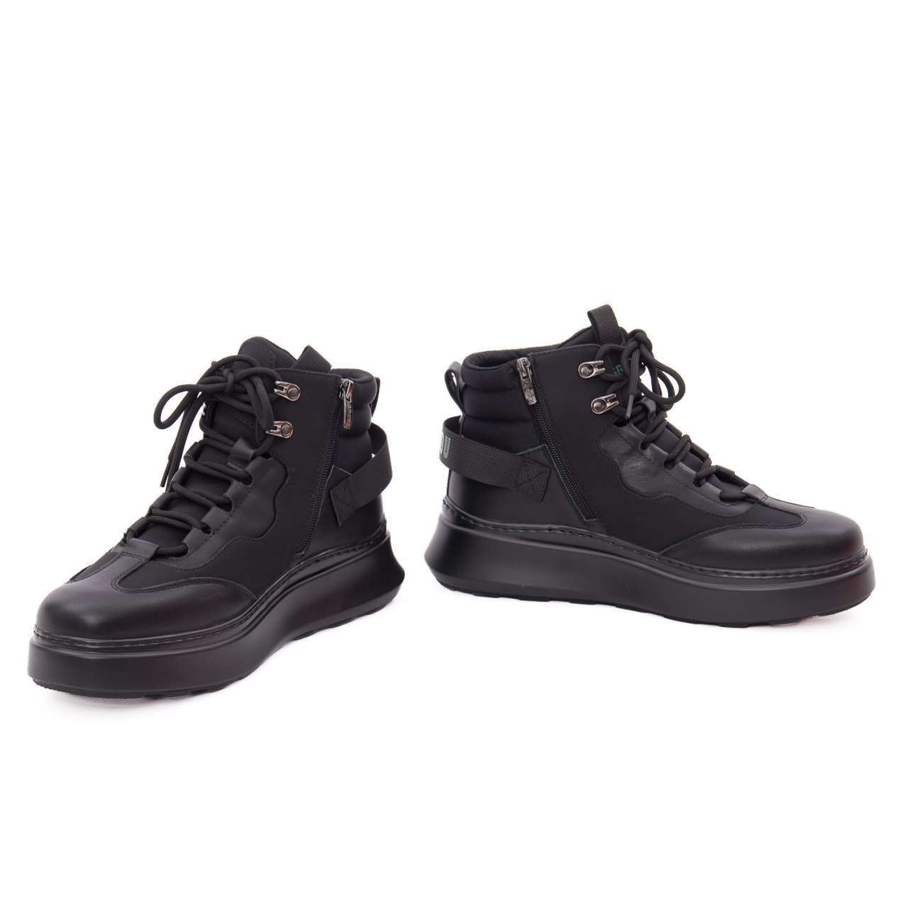Ghete barbati din piele naturala Gryxx 1J270017A 01-N negru