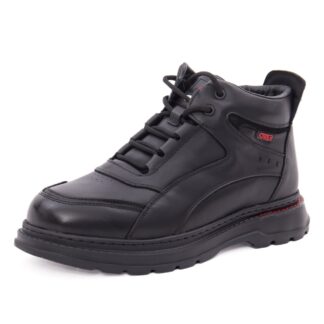 Ghete barbati din piele naturala Otter 1E690014A 01-N negru