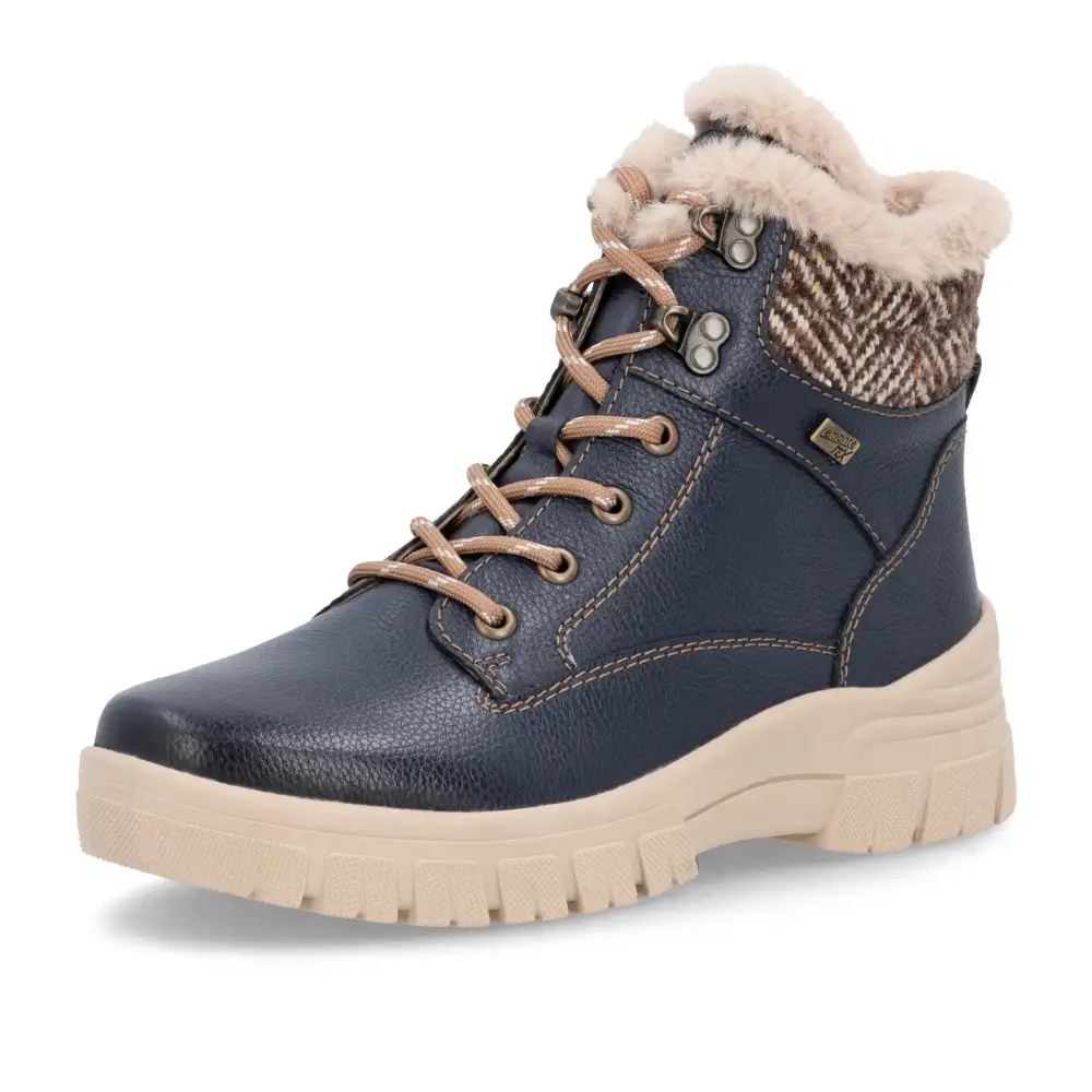 Ghete dama Remonte D0E71-14 bleumarin