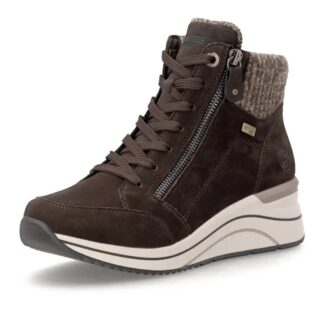 Ghete dama Remonte D0T77-25 maro