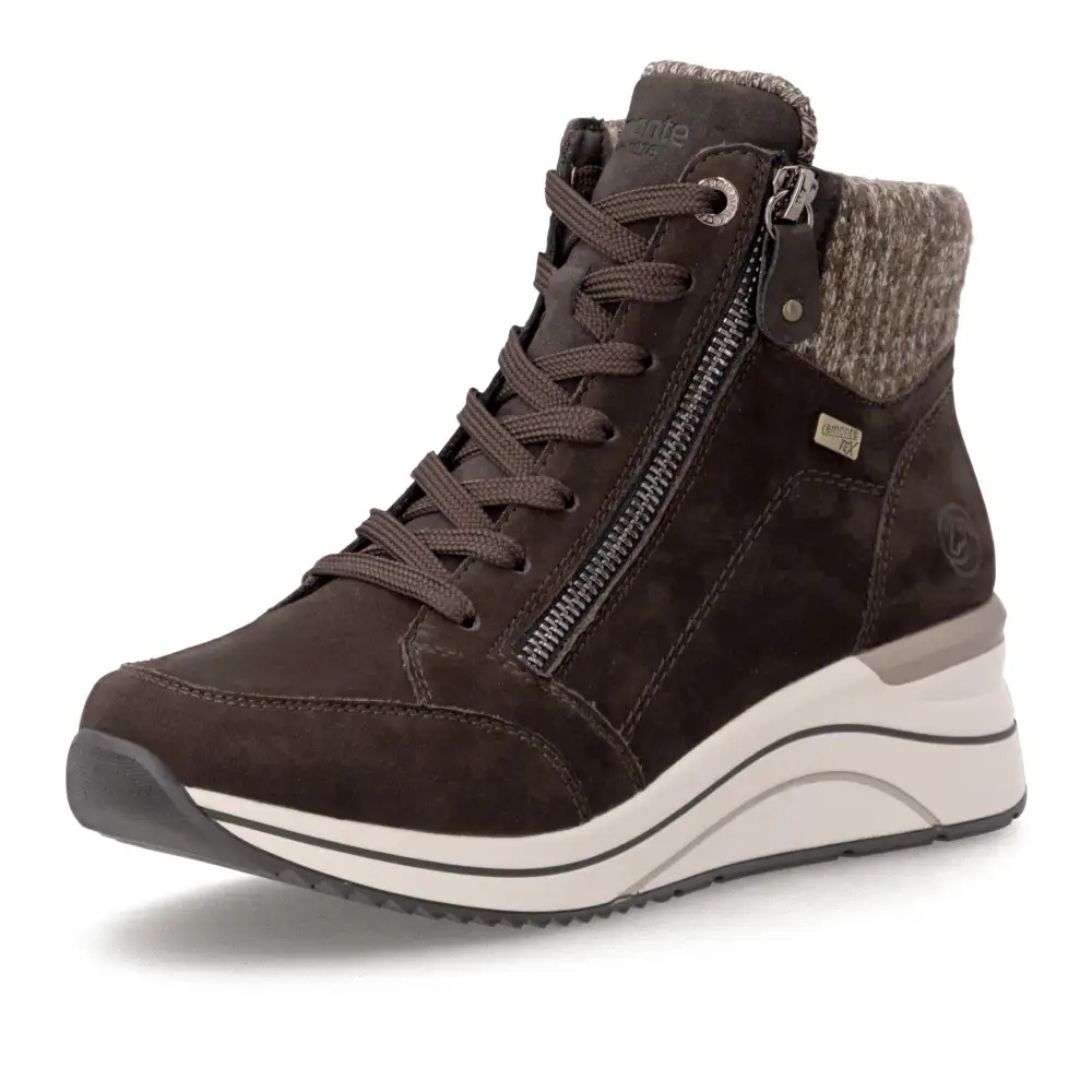 Ghete dama Remonte D0T77-25 maro