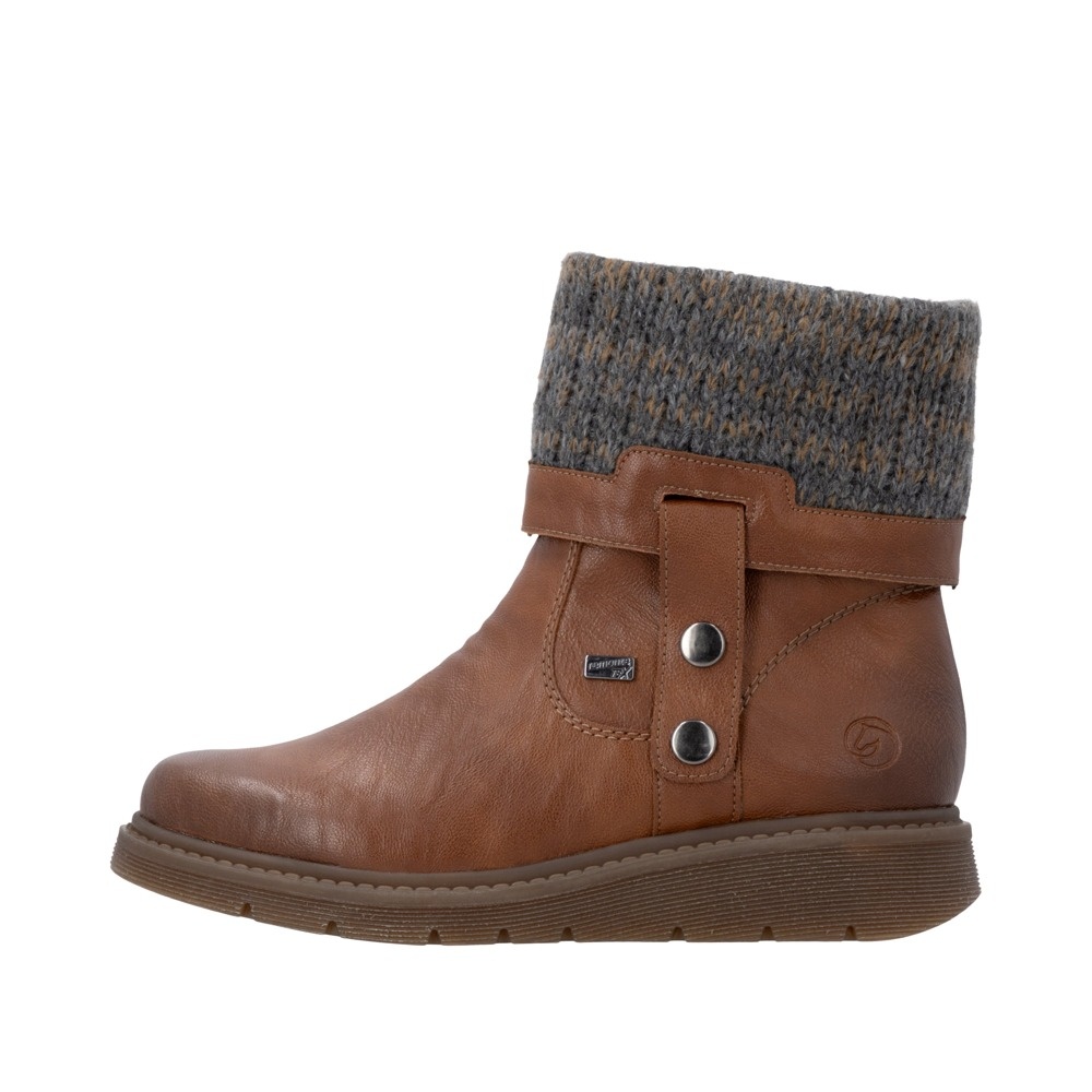 Ghete dama Remonte D3976-23 maro coniac