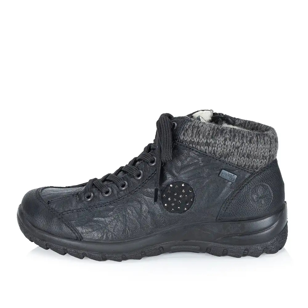 Ghete dama Rieker L7110-01 negru